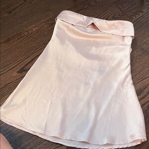 Silk Light Pink Women’s Dress